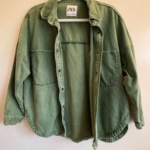Zara Olive Green Jacket